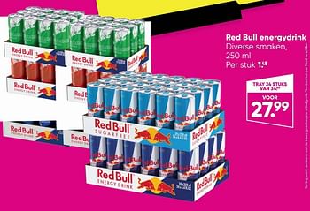 Aanbiedingen Red bull energydrink - Red Bull - Geldig van 29/08/2022 tot 11/09/2022 bij Big Bazar
