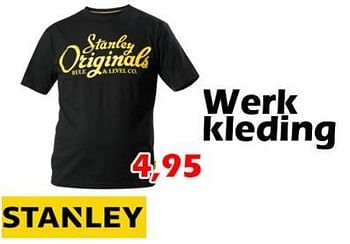 Aanbiedingen Werk kleding - Stanley - Geldig van 18/08/2022 tot 11/09/2022 bij Itek