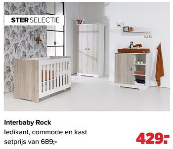 Aanbiedingen Interbaby rock - Interbaby - Geldig van 29/08/2022 tot 24/09/2022 bij Baby-Dump