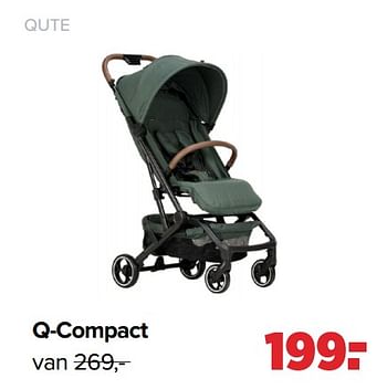 Aanbiedingen Q-compact - Qute  - Geldig van 29/08/2022 tot 24/09/2022 bij Baby-Dump