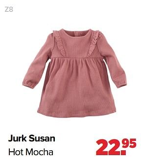 Aanbiedingen Jurk susan hot mocha - Z8 - Geldig van 29/08/2022 tot 24/09/2022 bij Baby-Dump