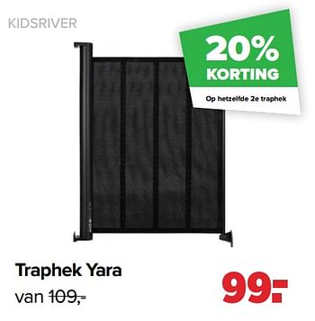 Aanbiedingen Traphek yara - Kidsriver - Geldig van 29/08/2022 tot 24/09/2022 bij Baby-Dump