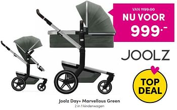 Aanbiedingen Joolz day+ marvellous green - Joolz - Geldig van 04/09/2022 tot 10/09/2022 bij Baby & Tiener Megastore