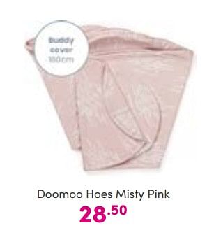 Aanbiedingen Doomoo hoes misty pink - Doomoo - Geldig van 04/09/2022 tot 10/09/2022 bij Baby & Tiener Megastore