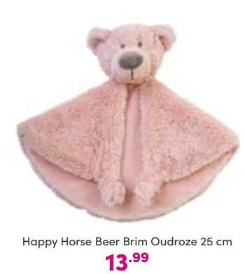 Aanbiedingen Happy horse beer brim oudroze - Happy Horse - Geldig van 04/09/2022 tot 10/09/2022 bij Baby & Tiener Megastore