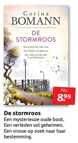 Aanbiedingen De stormroos - Huismerk - Boekenvoordeel - Geldig van 03/09/2022 tot 11/09/2022 bij Boekenvoordeel