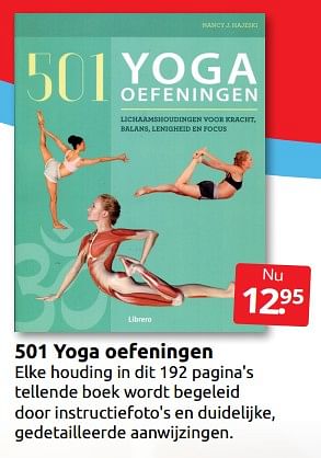 Aanbiedingen 501 yoga oefeningen - Huismerk - Boekenvoordeel - Geldig van 10/09/2022 tot 18/09/2022 bij Boekenvoordeel