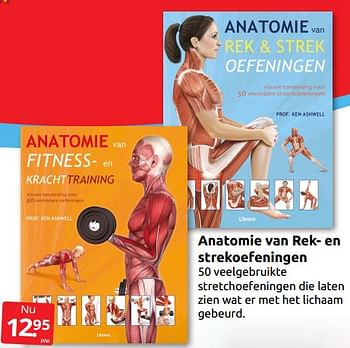 Aanbiedingen Anatomie van rek- en strekoefeningen - Huismerk - Boekenvoordeel - Geldig van 10/09/2022 tot 18/09/2022 bij Boekenvoordeel