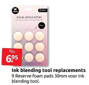 Aanbiedingen Ink blending tool replacements - Studio Light - Geldig van 10/09/2022 tot 18/09/2022 bij Boekenvoordeel