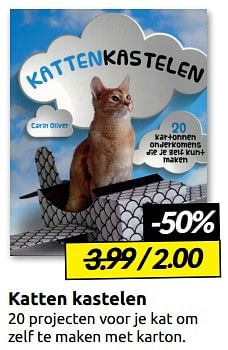 Aanbiedingen Katten kastelen - Huismerk - Boekenvoordeel - Geldig van 10/09/2022 tot 18/09/2022 bij Boekenvoordeel