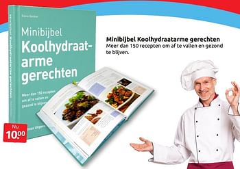 Aanbiedingen Minibijbel koolhydraatarme gerechten - Huismerk - Boekenvoordeel - Geldig van 10/09/2022 tot 18/09/2022 bij Boekenvoordeel