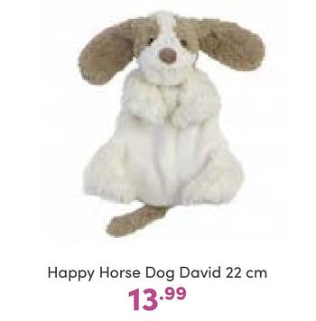 Aanbiedingen Happy horse dog david - Happy Horse - Geldig van 11/09/2022 tot 17/09/2022 bij Baby & Tiener Megastore