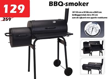 Aanbiedingen Bbq-smoker - Huismerk - Itek - Geldig van 01/09/2022 tot 25/09/2022 bij Itek