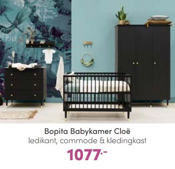 Aanbiedingen Bopita babykamer cloë - Bopita - Geldig van 18/09/2022 tot 24/09/2022 bij Baby & Tiener Megastore