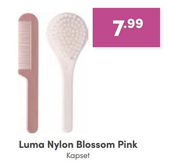 Aanbiedingen Luma nylon blossom pink kapset - Luma Babycare - Geldig van 18/09/2022 tot 24/09/2022 bij Baby & Tiener Megastore