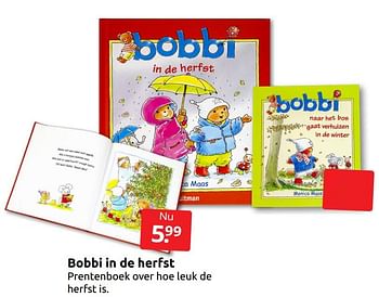 Aanbiedingen Bobbi in de herfst - Huismerk - Boekenvoordeel - Geldig van 17/09/2022 tot 25/09/2022 bij Boekenvoordeel
