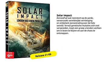 Aanbiedingen Solar impact - Huismerk - Boekenvoordeel - Geldig van 17/09/2022 tot 25/09/2022 bij Boekenvoordeel