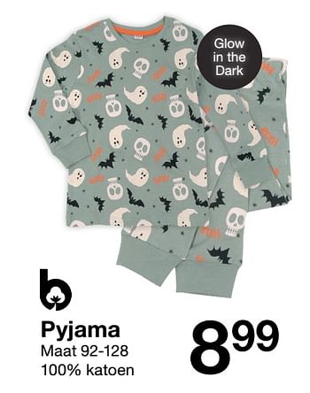 Aanbiedingen Pyjama - Huismerk - Zeeman  - Geldig van 24/09/2022 tot 30/09/2022 bij Zeeman