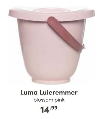Aanbiedingen Luma luieremmer blossom pink - Luma Babycare - Geldig van 25/09/2022 tot 01/10/2022 bij Baby & Tiener Megastore