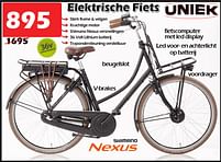 Aanbiedingen Elektrische fiets - Huismerk - Itek - Geldig van 15/09/2022 tot 09/10/2022 bij Itek