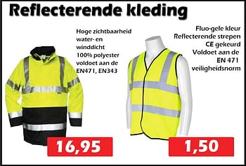 Aanbiedingen Reflecterende kleding - Huismerk - Itek - Geldig van 15/09/2022 tot 09/10/2022 bij Itek