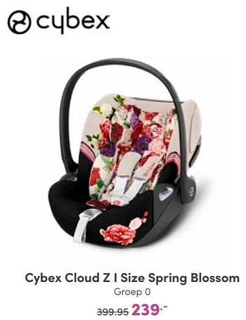Aanbiedingen Cybex cloud z i size spring blossom - Cybex - Geldig van 25/09/2022 tot 01/10/2022 bij Baby & Tiener Megastore