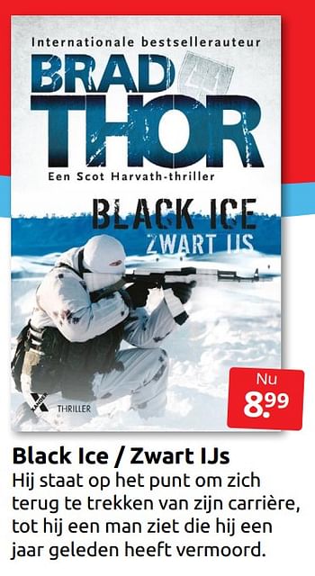 Aanbiedingen Black ice - zwart ijs - Huismerk - Boekenvoordeel - Geldig van 24/09/2022 tot 02/10/2022 bij Boekenvoordeel