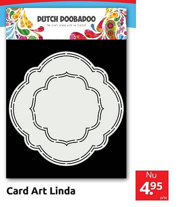 Aanbiedingen Card art linda - Huismerk - Boekenvoordeel - Geldig van 24/09/2022 tot 02/10/2022 bij Boekenvoordeel