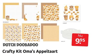 Aanbiedingen Crafty kit oma`s appeltaart - Huismerk - Boekenvoordeel - Geldig van 24/09/2022 tot 02/10/2022 bij Boekenvoordeel