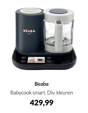 Aanbiedingen Beaba babycook smart - Beaba - Geldig van 20/09/2022 tot 17/10/2022 bij Babypark