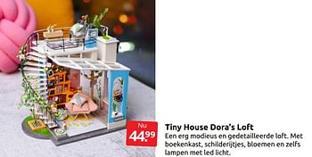 Aanbiedingen Tiny house dora`s loft - Tiny House - Geldig van 24/09/2022 tot 02/10/2022 bij Boekenvoordeel