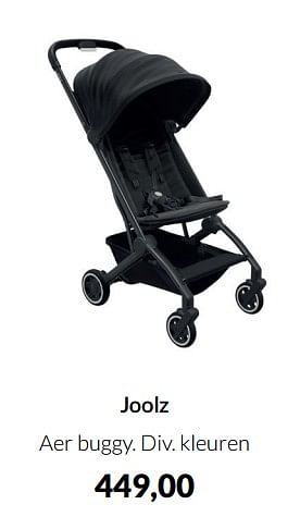 Aanbiedingen Joolz aer buggy - Joolz - Geldig van 20/09/2022 tot 17/10/2022 bij Babypark