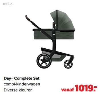 Aanbiedingen Joolz day+ complete set combi-kinderwagen - Joolz - Geldig van 26/09/2022 tot 22/10/2022 bij Baby-Dump