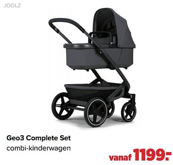 Aanbiedingen Joolz geo3 complete set combi-kinderwagen - Joolz - Geldig van 26/09/2022 tot 22/10/2022 bij Baby-Dump