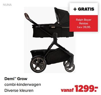 Aanbiedingen Nuna demi grow combi-kinderwagen - Nuna - Geldig van 26/09/2022 tot 22/10/2022 bij Baby-Dump