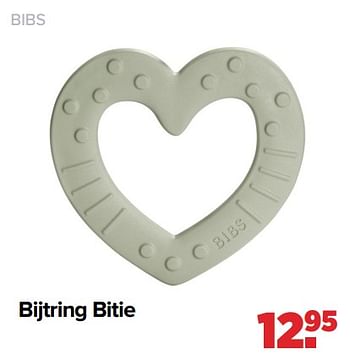 Aanbiedingen Bibs bijtring bitie - Bibs - Geldig van 26/09/2022 tot 22/10/2022 bij Baby-Dump
