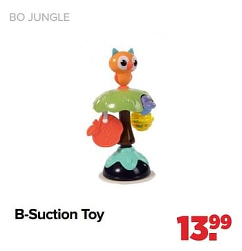 Aanbiedingen Bo jungle b-suction toy - Bo Jungle - Geldig van 26/09/2022 tot 22/10/2022 bij Baby-Dump