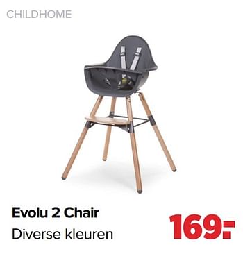 Aanbiedingen Childhome evolu 2 chair - Childhome - Geldig van 26/09/2022 tot 22/10/2022 bij Baby-Dump