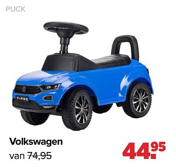 Aanbiedingen Puck volkswagen - Puck - Geldig van 26/09/2022 tot 22/10/2022 bij Baby-Dump