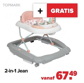 Aanbiedingen Topmark 2-in-1 jean - Topmark - Geldig van 26/09/2022 tot 22/10/2022 bij Baby-Dump
