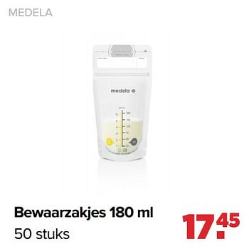 Aanbiedingen Bewaarzakjes - Medela - Geldig van 26/09/2022 tot 22/10/2022 bij Baby-Dump