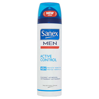 Aanbiedingen Sanex Men Deodorant Spray Active Control 200ml - Geldig van 01/01/2022 tot 21/01/2022 bij Drogisterij.net