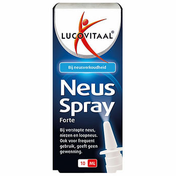 Aanbiedingen Lucovitaal Neusspray Forte 10 ml - Geldig van 12/01/2022 tot 22/01/2022 bij Plein