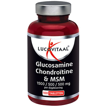 Aanbiedingen 3x Lucovitaal Glucosamine Chondroïtine&MSM 100 tabletten - Geldig van 13/01/2022 tot 22/01/2022 bij Plein