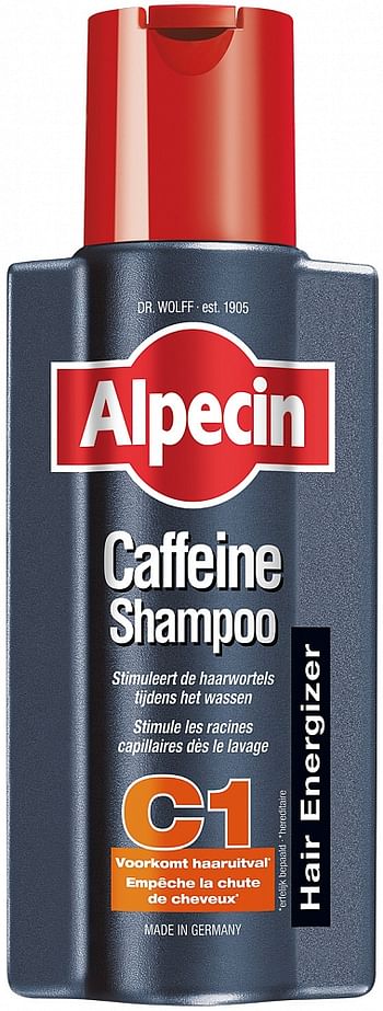 Aanbiedingen Alpecin C1 Caffeine Shampoo 250ml - Geldig van 15/01/2022 tot 21/01/2022 bij Drogisterij.net