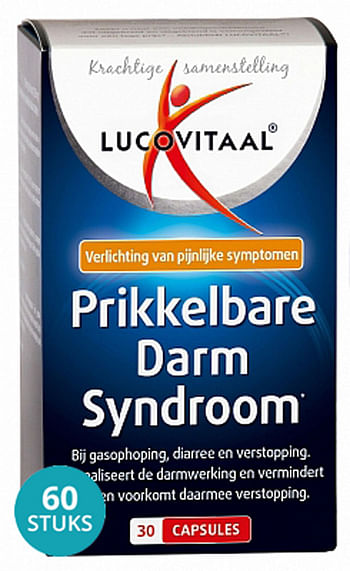 Aanbiedingen Lucovitaal Prikkelbare Darm Syndroom Capsules Voordeelverpakking - Geldig van 17/01/2022 tot 21/01/2022 bij Drogisterij.net