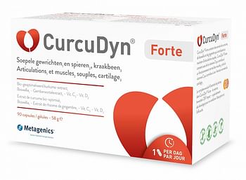 Aanbiedingen Metagenics Curcudyn Forte - Geldig van 02/01/2022 tot 17/01/2022 bij Drogisterij.net