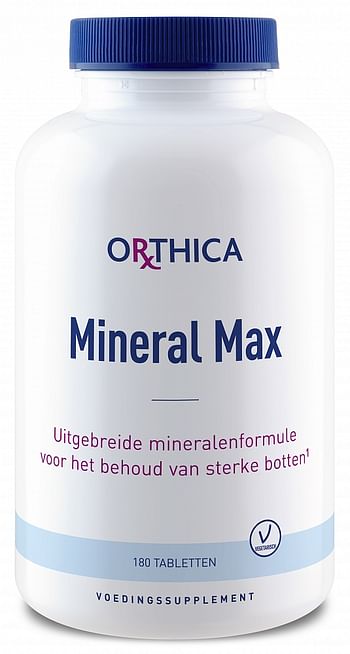 Aanbiedingen Orthica Mineral Max 180 Tabletten - Geldig van 20/01/2022 tot 24/02/2022 bij Drogisterij.net
