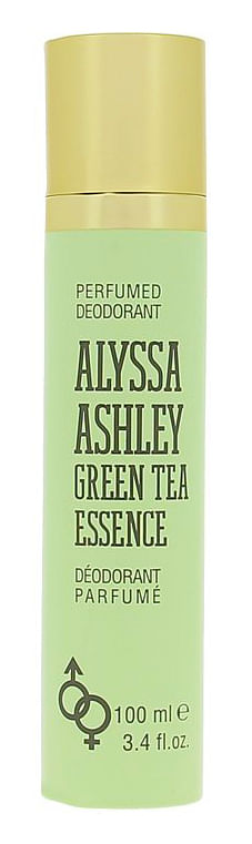 Aanbiedingen 100ml Alyssa Ashley Green Tea Essence Deodorant Spray - Geldig van 22/01/2022 tot 24/02/2022 bij Drogisterij.net