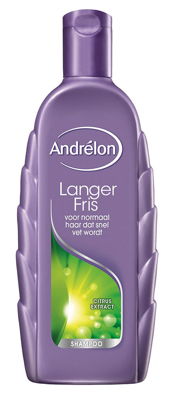 Aanbiedingen Andrelon Shampoo Langer Fris 300ml - Geldig van 22/01/2022 tot 24/02/2022 bij Drogisterij.net